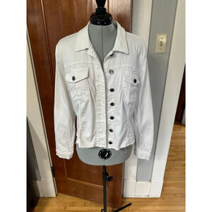 White Denim Jacket